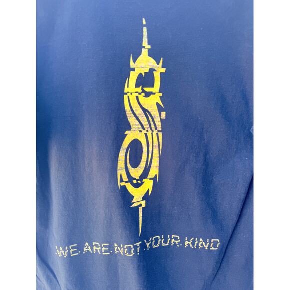 Slipknot Band T Shirt Mens Medium Black Graphic Heavy Metal - Picture 5 of 5